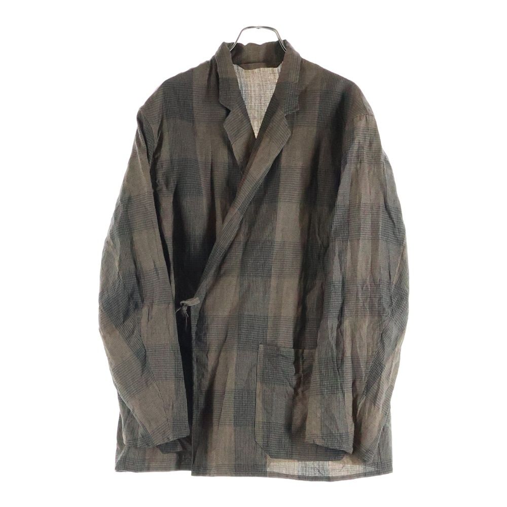 COMOLI (コモリ) 17AW ウールラミーチェックジャケット L03-01004