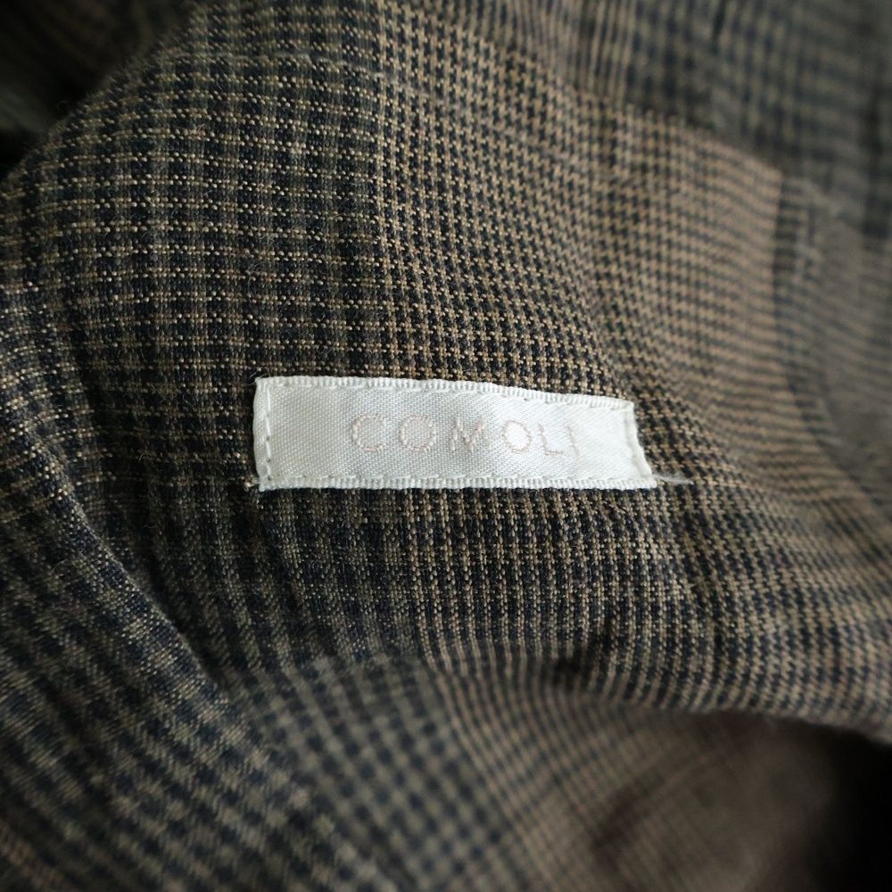 COMOLI (コモリ) 17AW ウールラミーチェックジャケット L03-01004