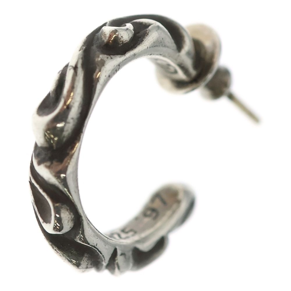 CHROME HEARTS (クロムハーツ) HOOP SCROOL スクロール フープピアス