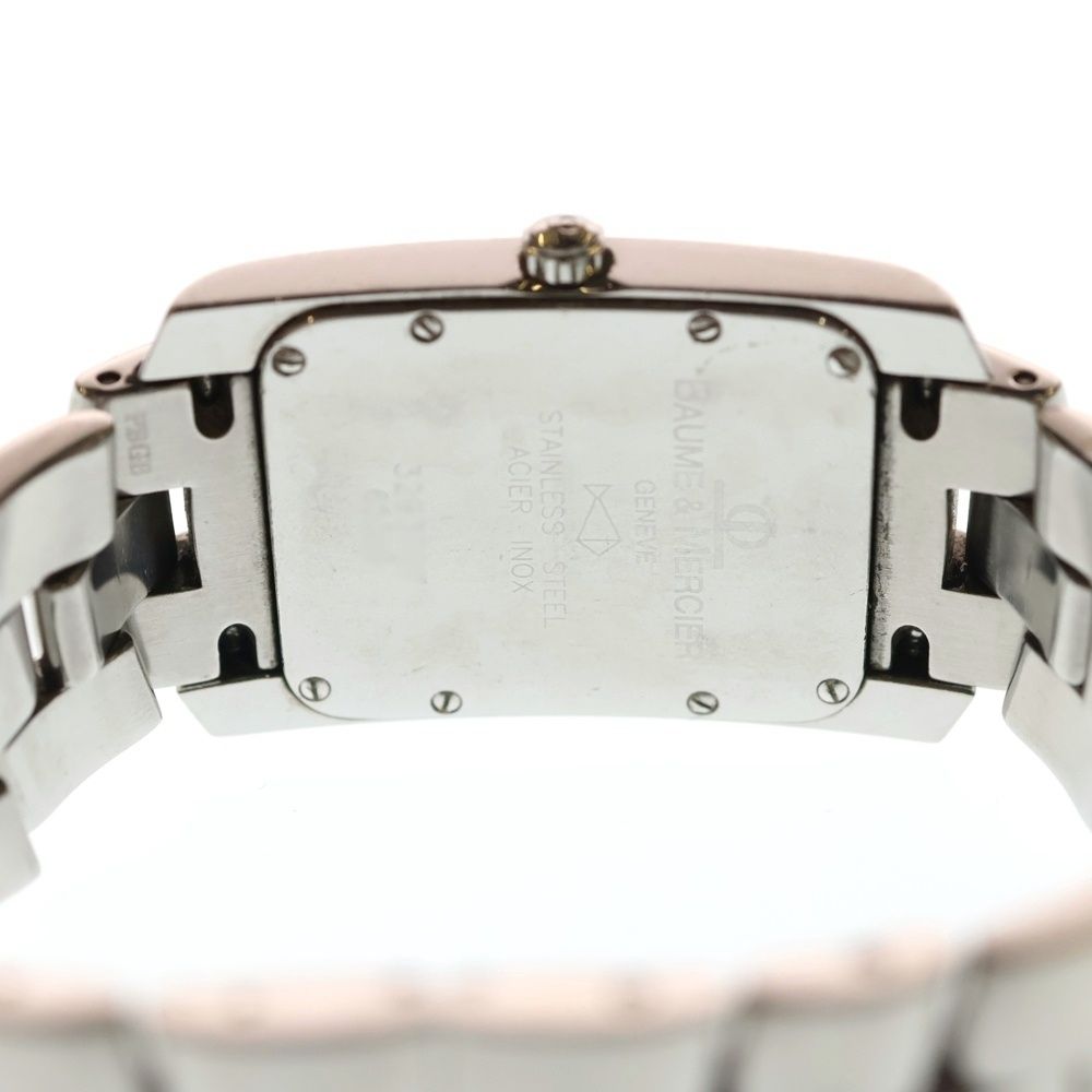 BAUME&MERCIER (ボームアンドメルシェ) 65310 ハンプトン 白文字盤 SS
