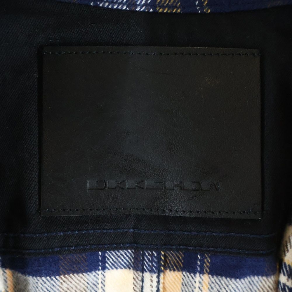 DRKSHDW (ダークシャドウ) 25AW クロップドアウターシャツブルゾン