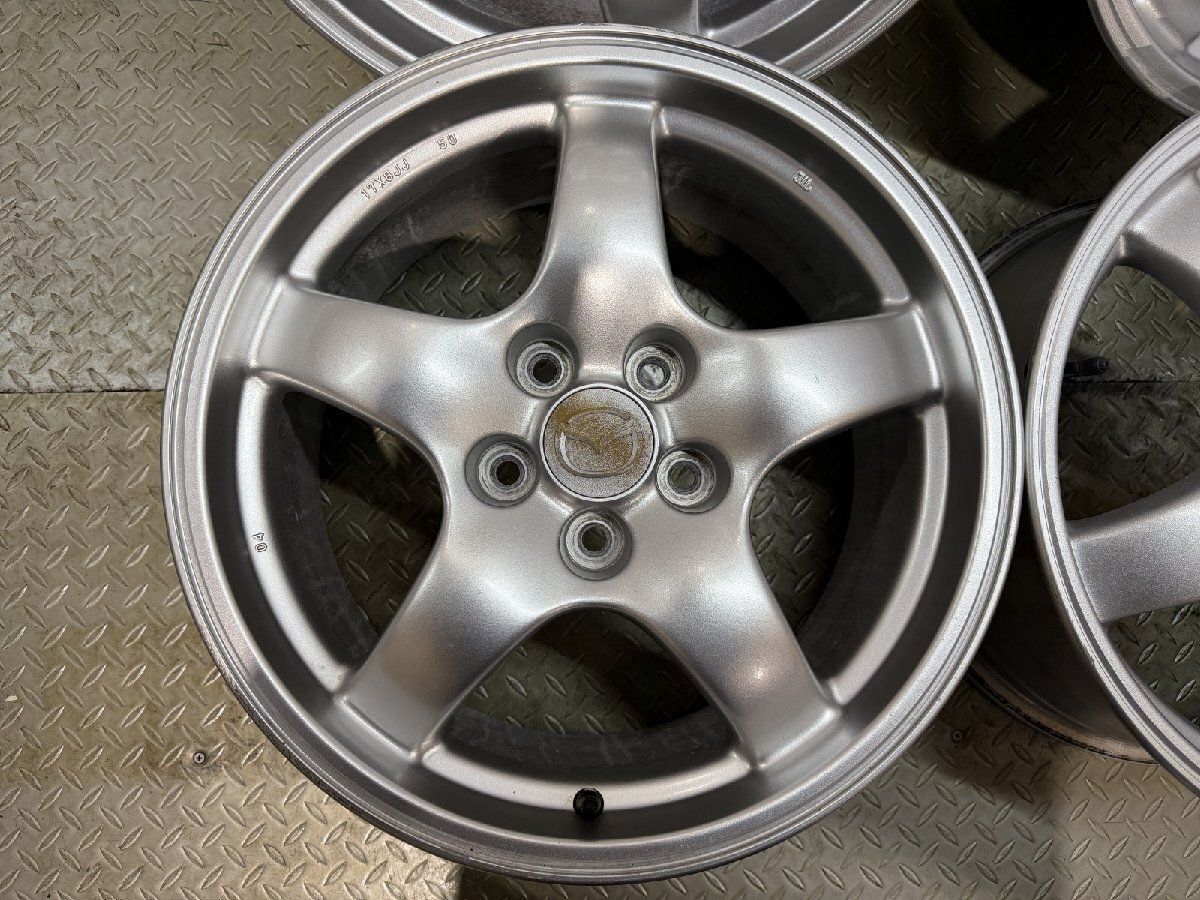 希少】MAZDA マツダ FD3 RX-7 純正ホイール 17インチ 4本 8J/8.5 