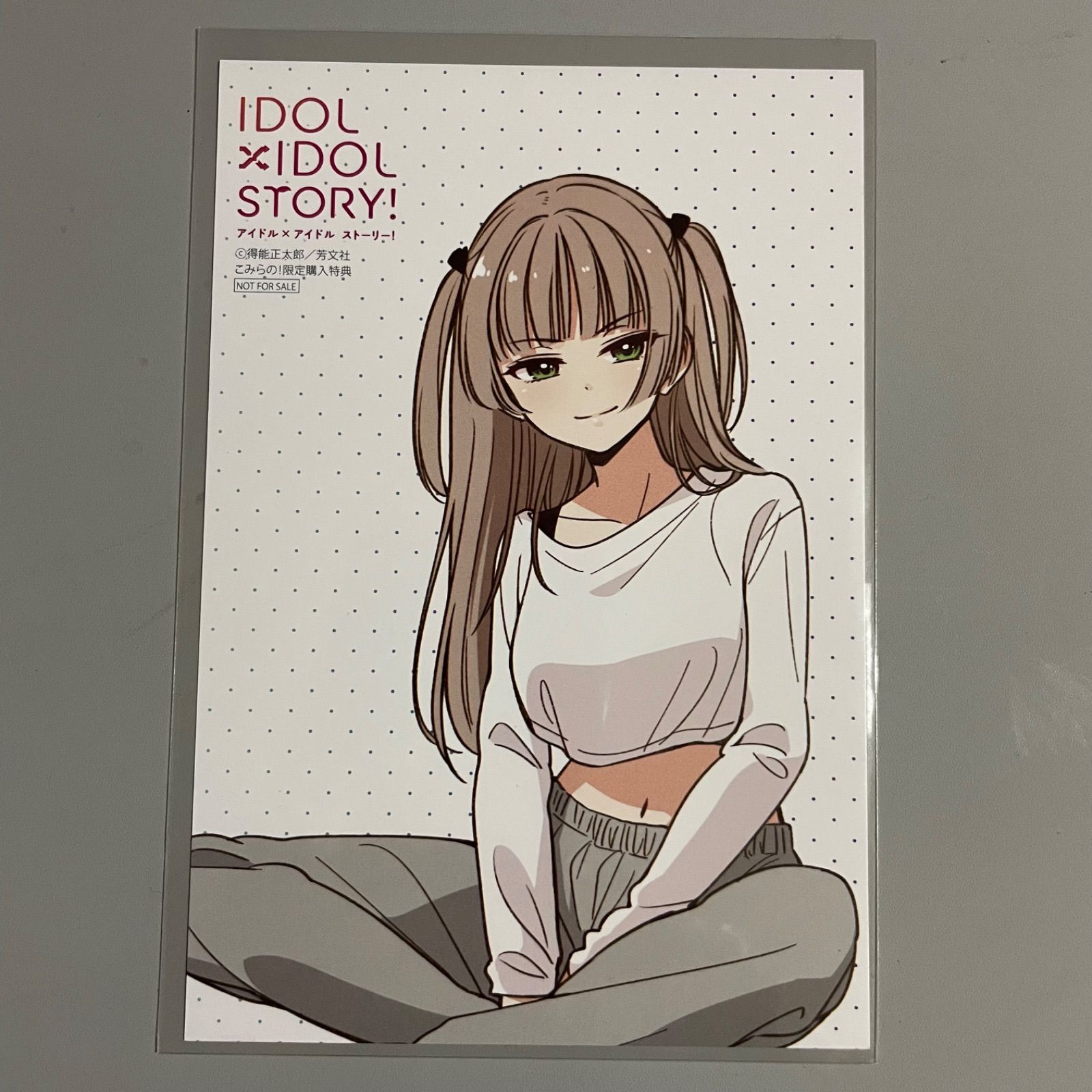 2枚セット】IDOL×IDOL STORY! こみらの！特典：イラストカード 得能