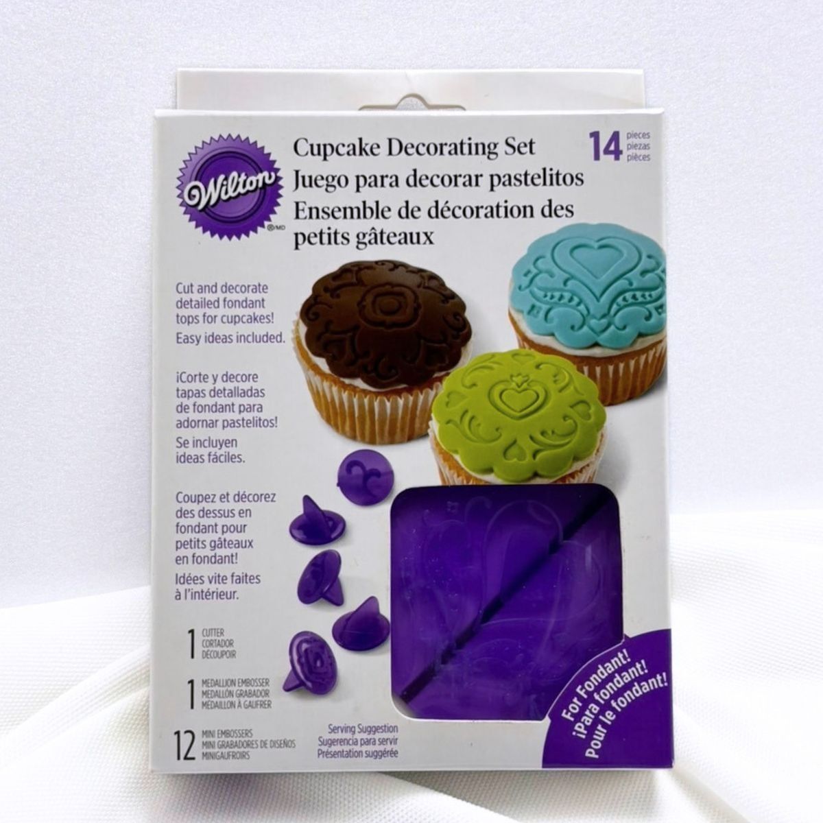 新品】【在庫処分品】WILTON (ウィルトン) カップケーキデコセット 