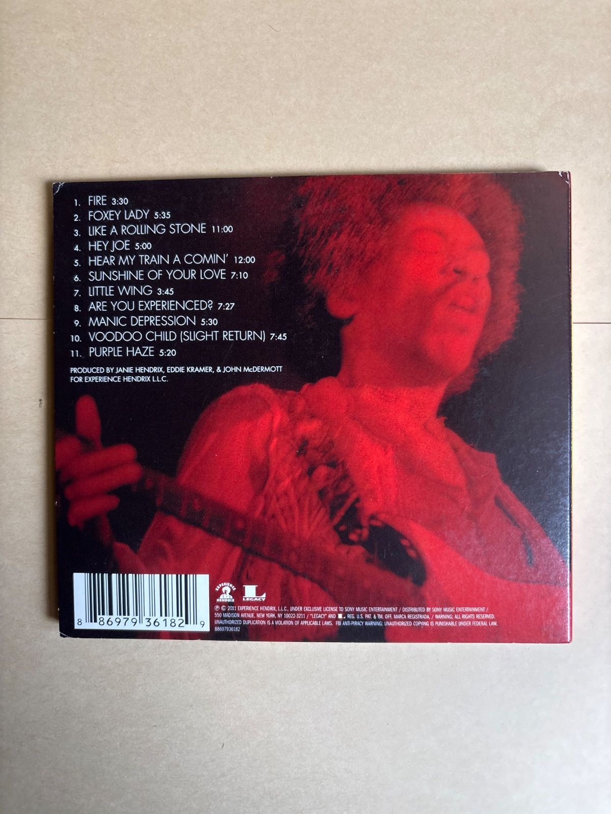 WINTERLAND HENDRIX, JIMI EXPERIENCE 輸入盤 - メルカリ