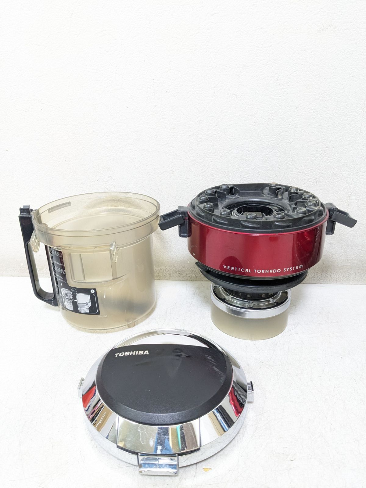 TOSHIBA VC-SG514-R サイクロン式掃除機 2014年製 ヘッド無し - メルカリ
