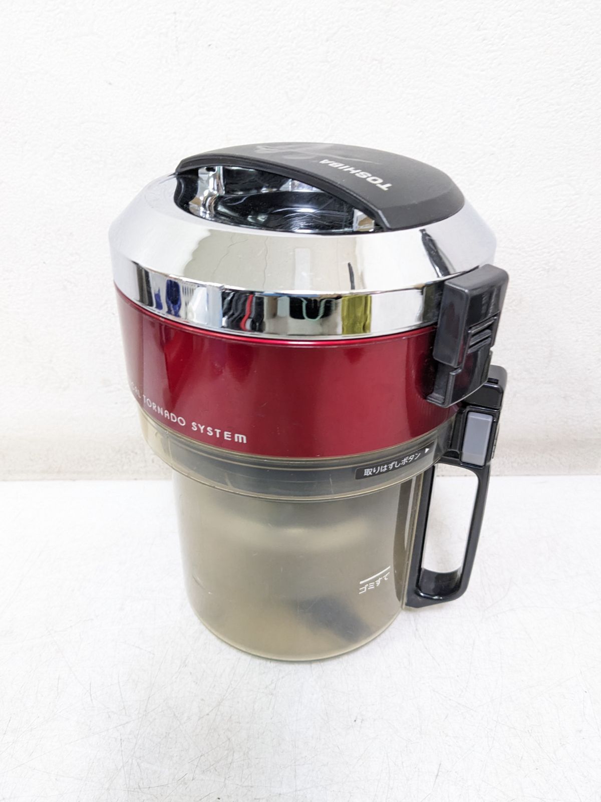 TOSHIBA VC-SG514-R サイクロン式掃除機 2014年製 ヘッド無し - メルカリ