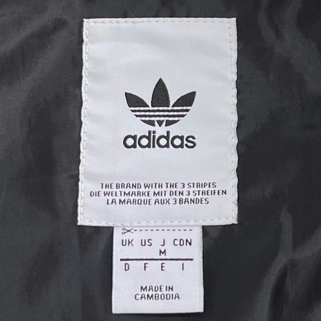 2827 adidas サテンコーチジャケット ブラック M 常田大希 - メルカリ