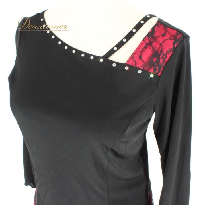 社交ダンス 衣装 スタンダード 上下セット ツーピース レッスンウェア