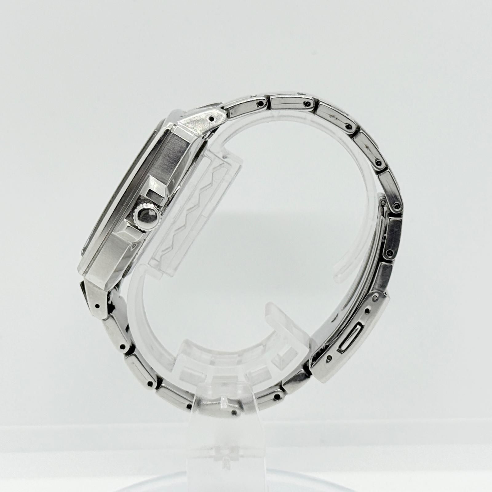 SEIKO セイコー デイデイト V158-0AF0 ブラック ソーラー メンズ 