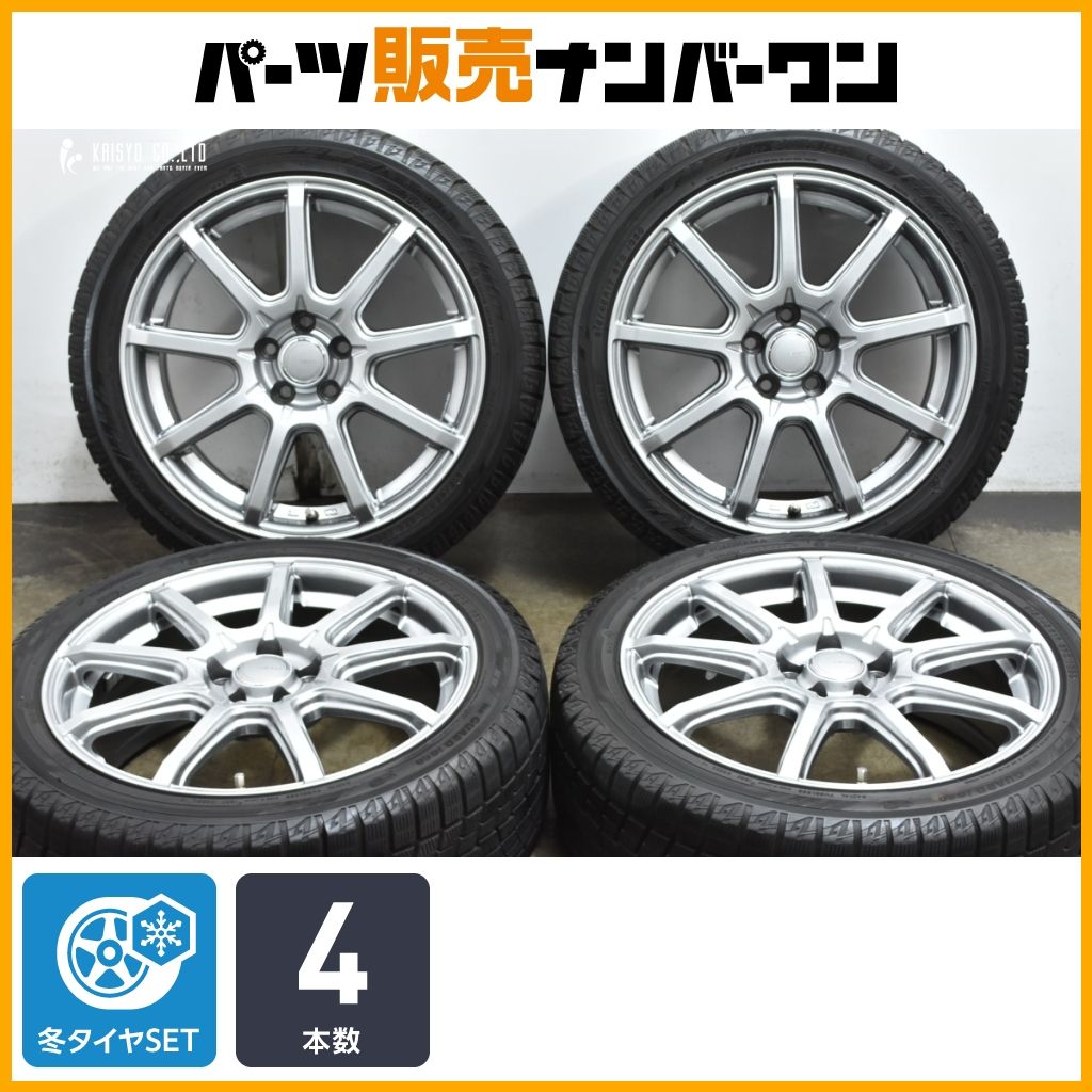バリ山 ヨコハマ 215/45R17 BRZ レガシィ インプ プリウス 86 ④ スバル 純正 215/45R17 インプレッサ レガシィ BRZ 86