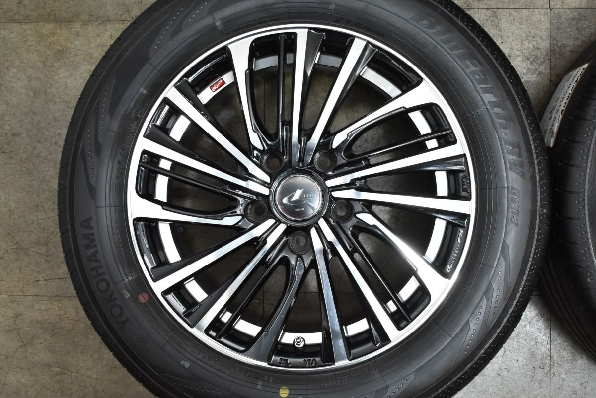 未使用品】レオニス FS 16in 6.5J +52 PCD114.3 ヨコハマ ブルーアース