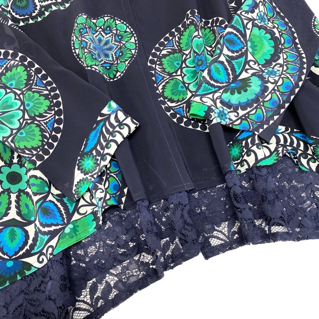 14c5 TOKUKO 1er VOL トクコプルミエヴォル レースカーディガン 薄手