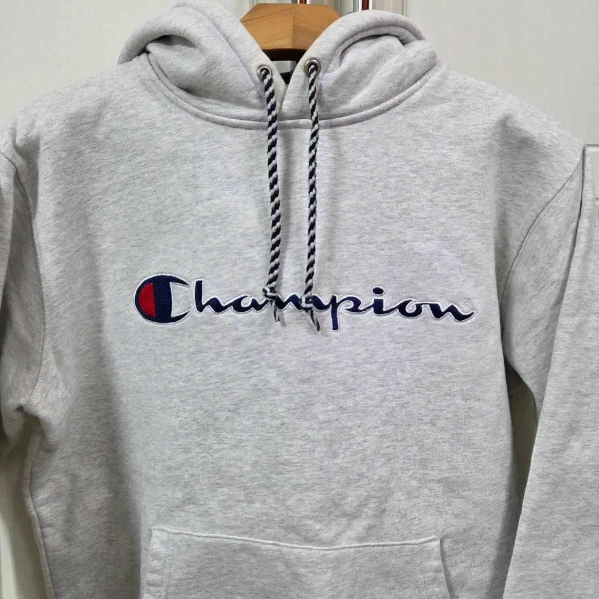 シュプリーム x チャンピオン WHO フード グレー 15 f/w Champion 