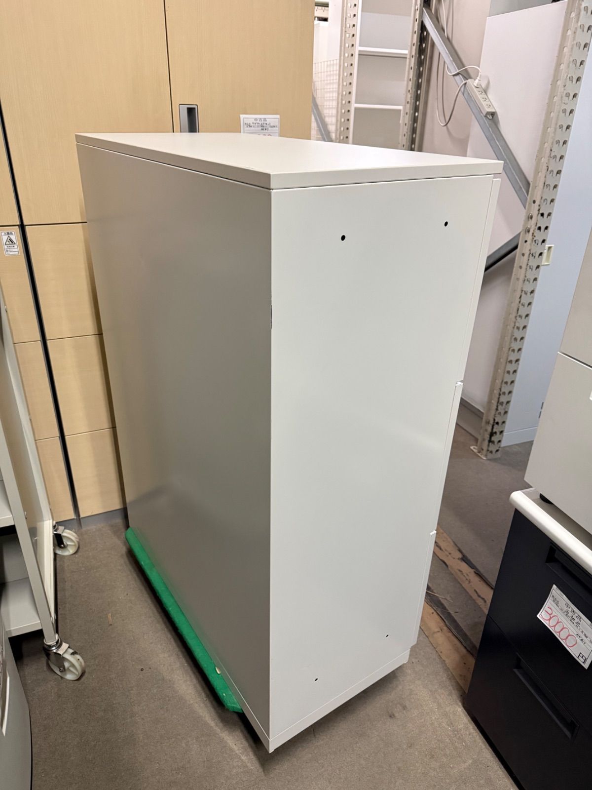DSK 6人用ロッカー 天板 鍵付き 幅90 奥45 高さ121cm L945-11PLS-W 