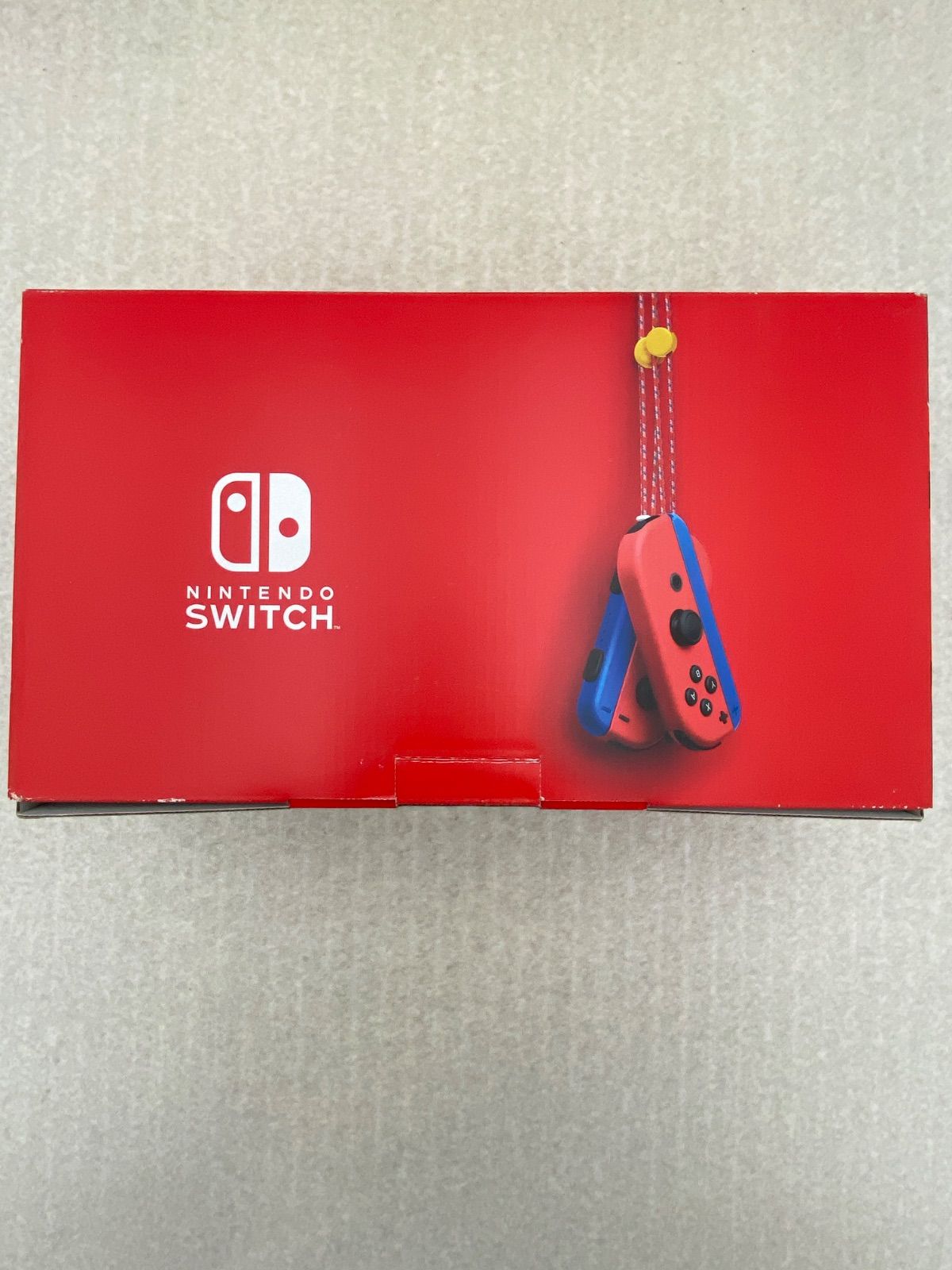 ◇Nintendo Switch マリオレッド×ブルー セット 0013319923 ジャンク