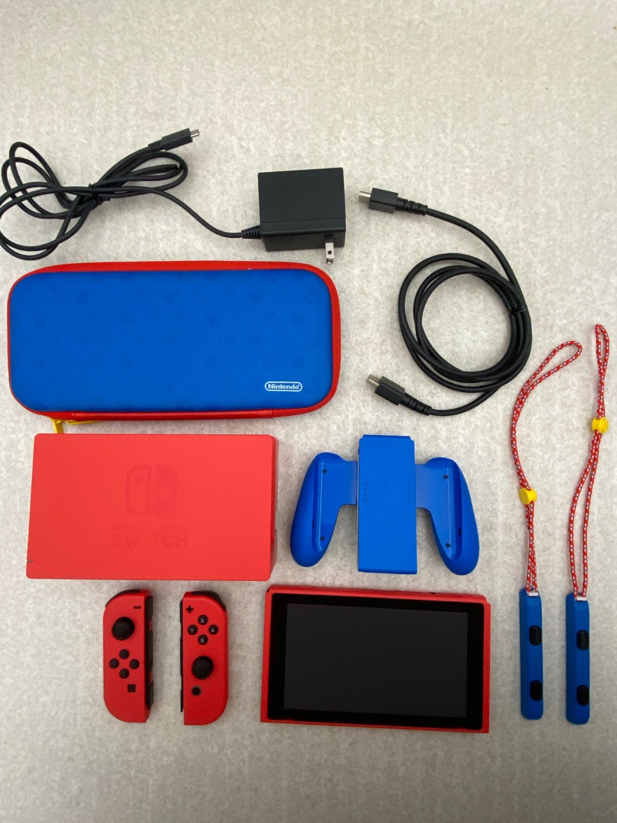 【ジャンク扱い】Nintendo Switch マリオレッド×ブルー セット ◇Nintendo Switch マリオレッド×ブルー セット 0013319923 ジャンク