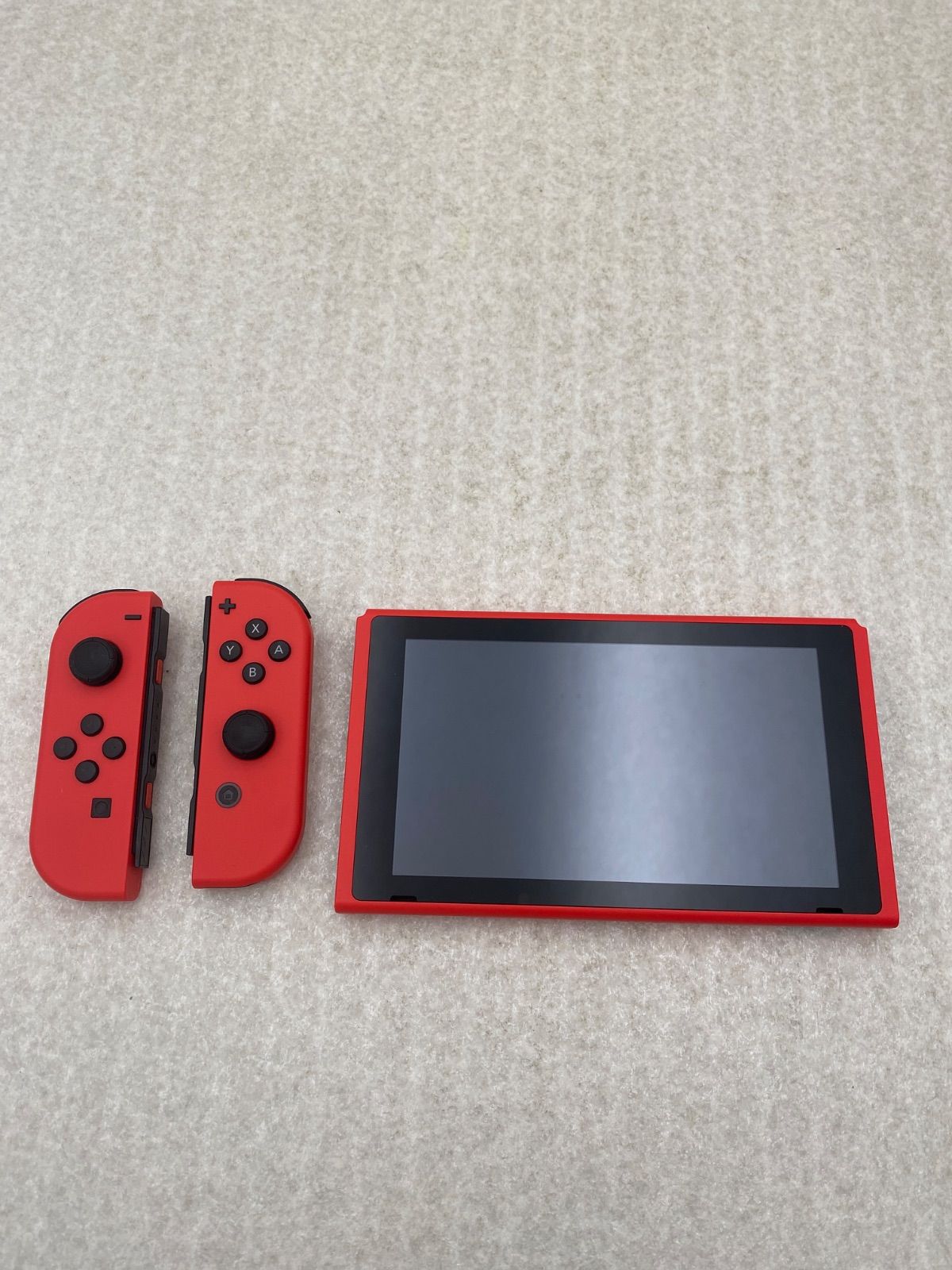 ◇Nintendo Switch マリオレッド×ブルー セット 0013319923 ジャンク