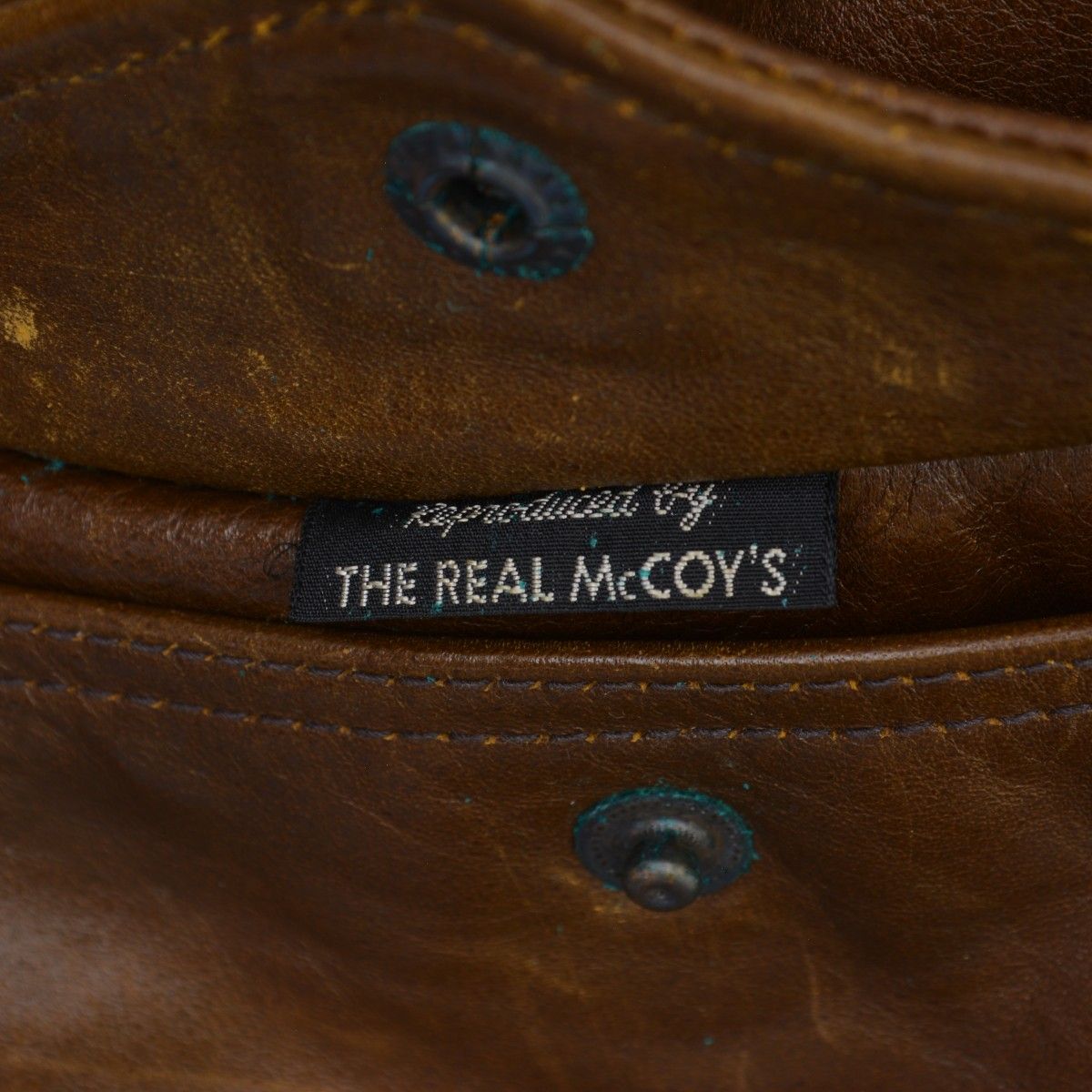 THEREALMcCOY'S】旧マッコイ REAL McQUEEN A-2 CAPTAIN V.HILTS