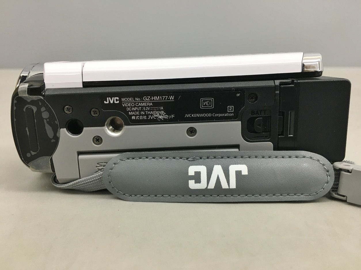 ビデオカメラ Everio GZ-HM177-W ホワイト 229万画素 光学ズーム40倍
