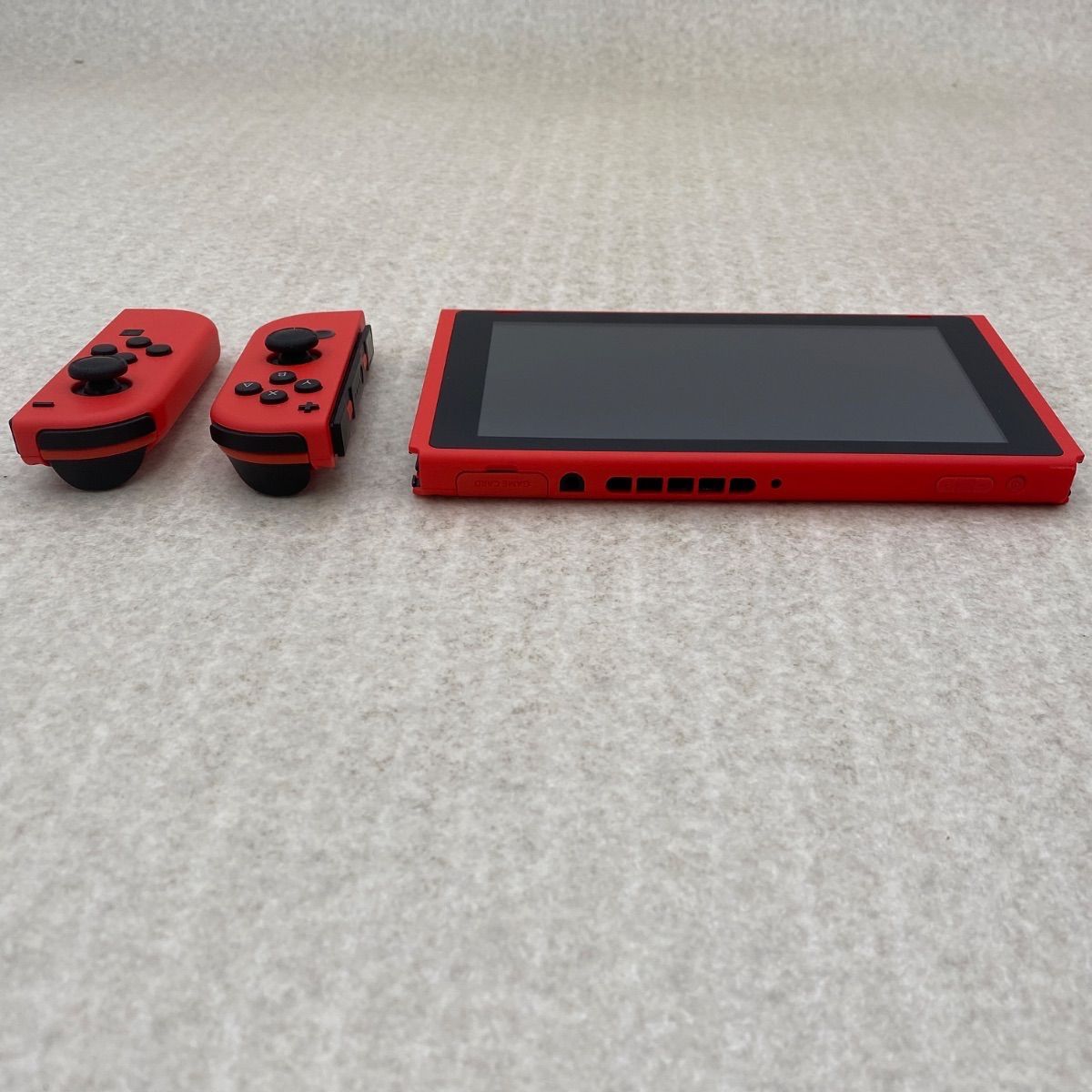 ◇Nintendo Switch マリオレッド×ブルー セット 0013319923 ジャンク 
