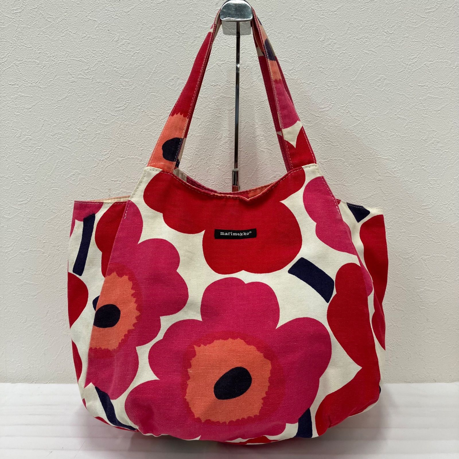 344 marimekko マリメッコ トートバッグ ハンドバッグ キャンバス 