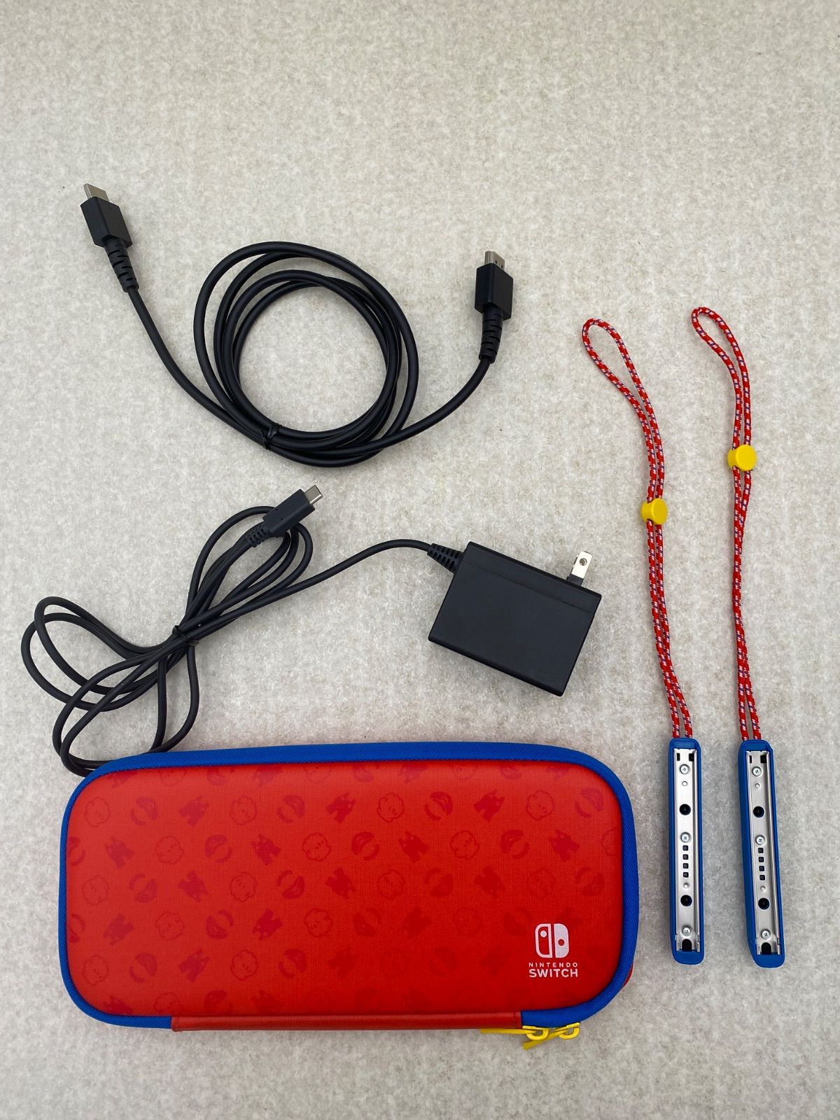 ◇Nintendo Switch マリオレッド×ブルー セット 0013319923 ジャンク