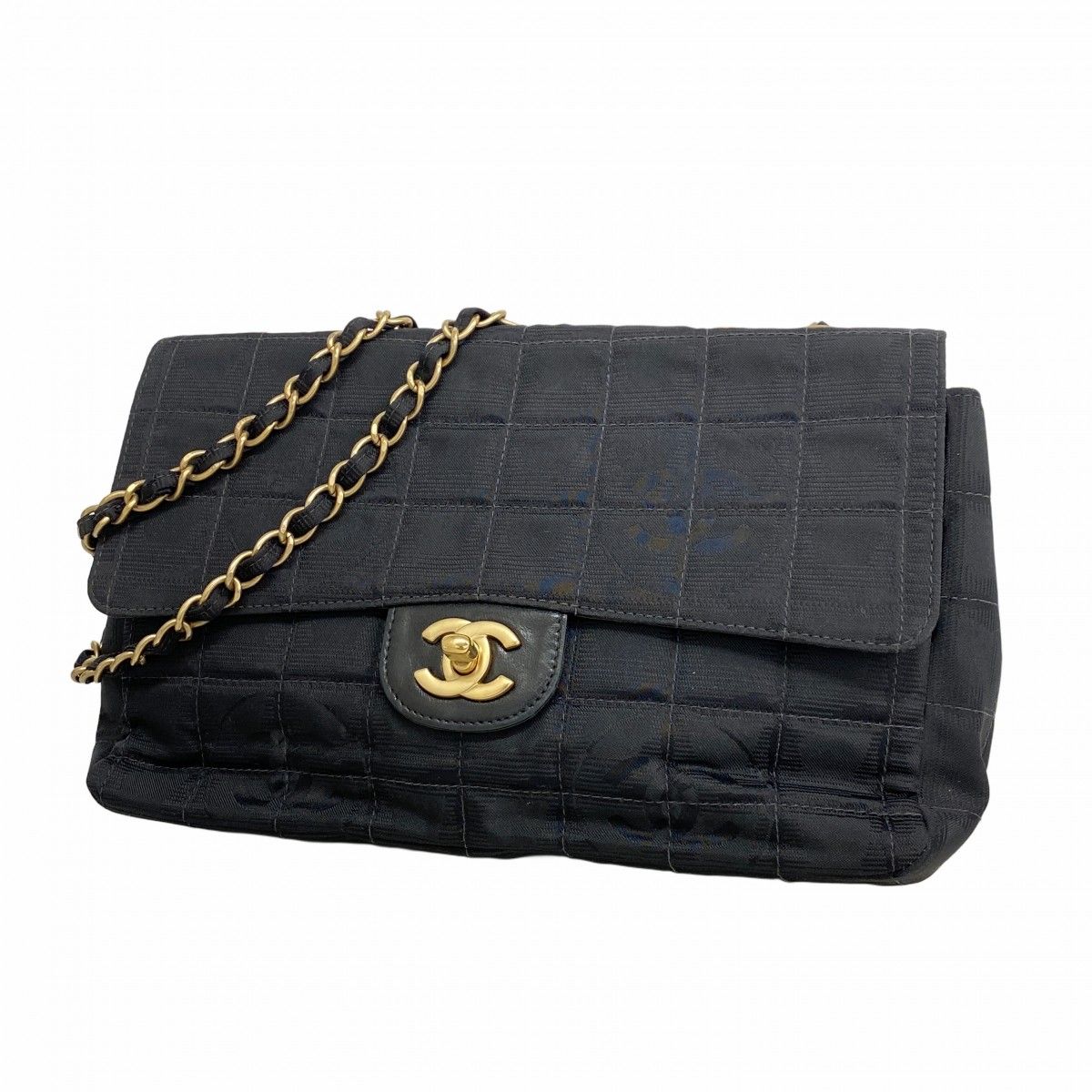 6bd5763】シャネル ショルダーバッグ ニュートラベル ナイロン