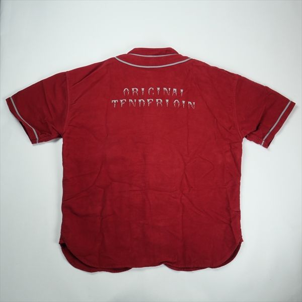 Size【L】 TENDERLOIN テンダーロイン BASEBALL SHT S/S SAL RED