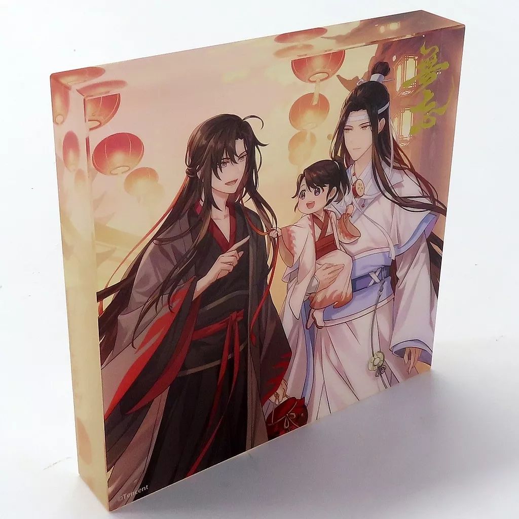 魔道祖師 アクスタパネル 時計 魏無羨 藍忘機 .: 魔道祖師