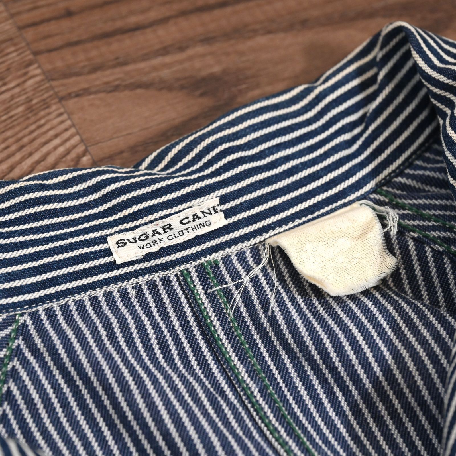 sugar cane シュガーケーン カバーオール ヒッコリー ユニオンチケット