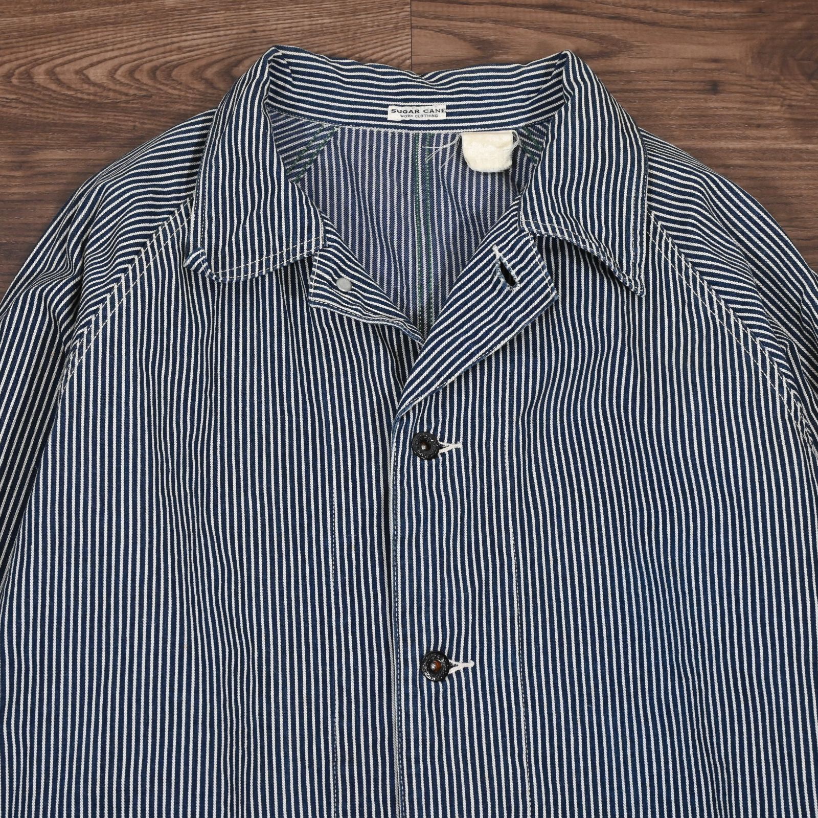 sugar cane シュガーケーン カバーオール ヒッコリー ユニオンチケット