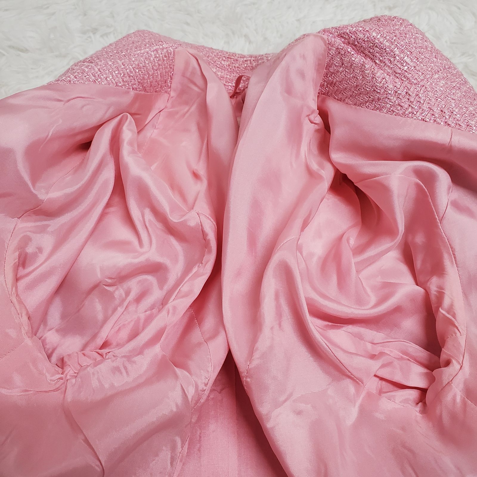 希少✨ESCADA エスカーダ テーラードジャケット ツイード ビジュー 
