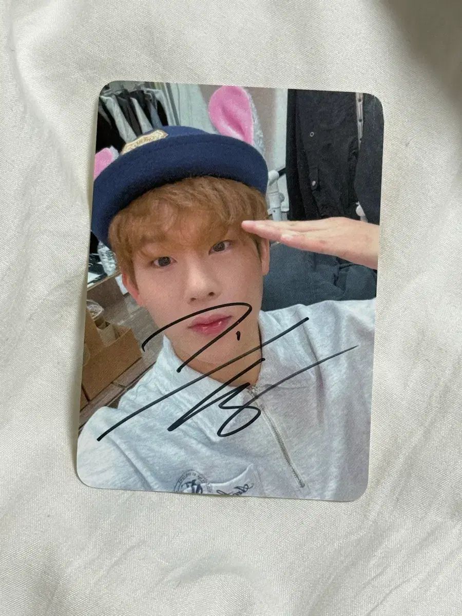 MONSTA X ジュホン トフィースター ジュホン サイン入りトレカ MONSTA