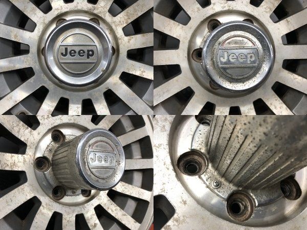 希少】Jeep ジープ グランドワゴニア 純正ホイール 15インチ 4本 