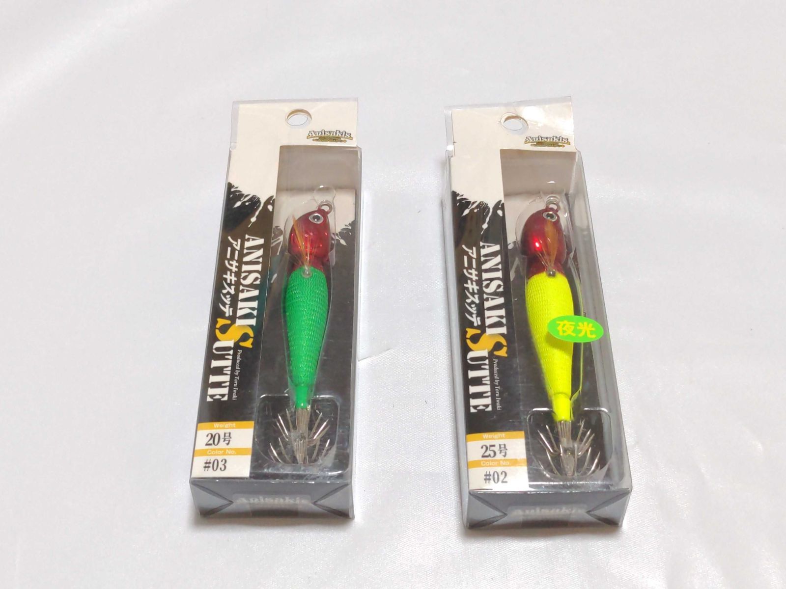 未使用品 ANISAKIS アニサキスッテ 赤黄 25号/赤緑 20号 - メルカリ
