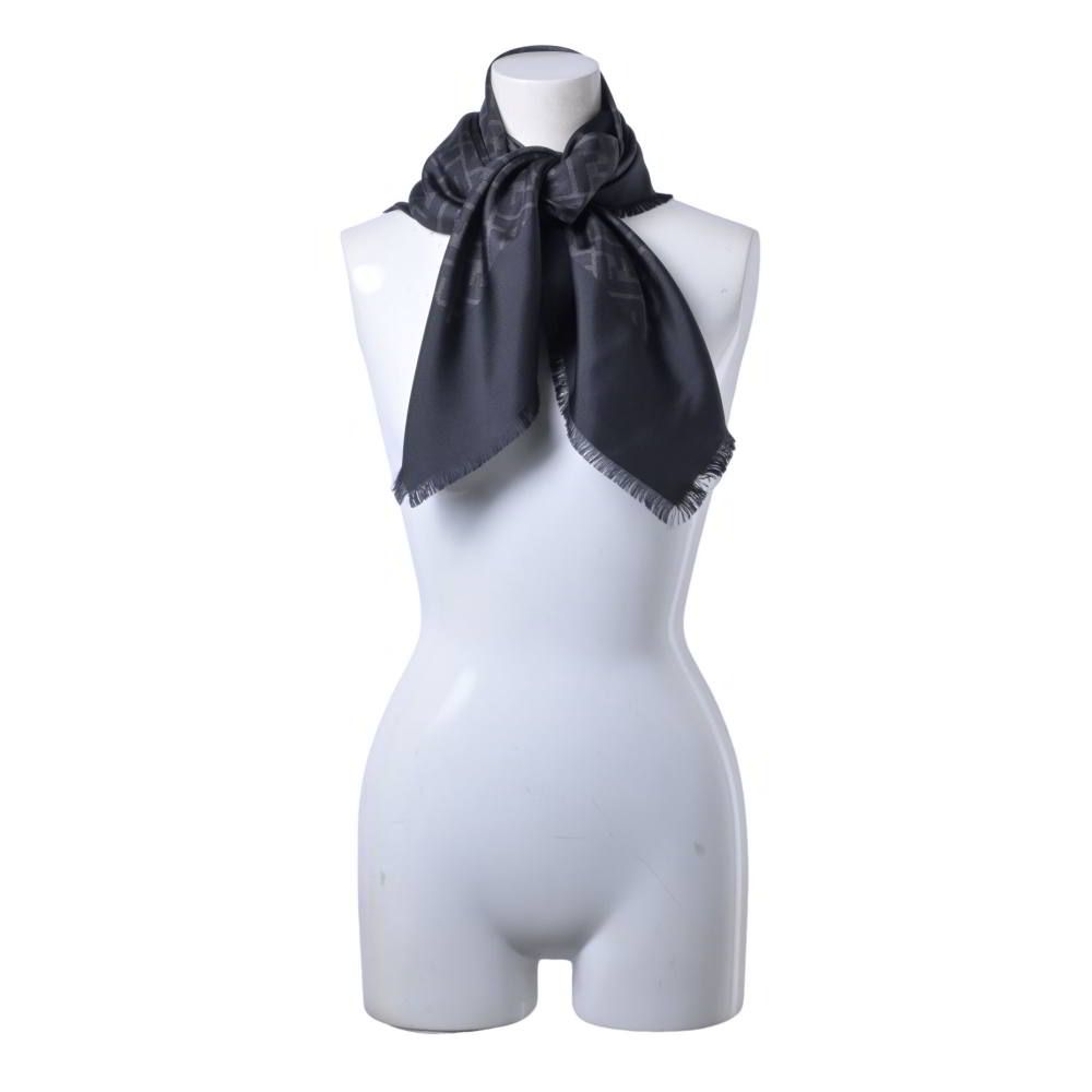 FENDI ズッカ柄 シルク スカーフ ストール - メルカリ