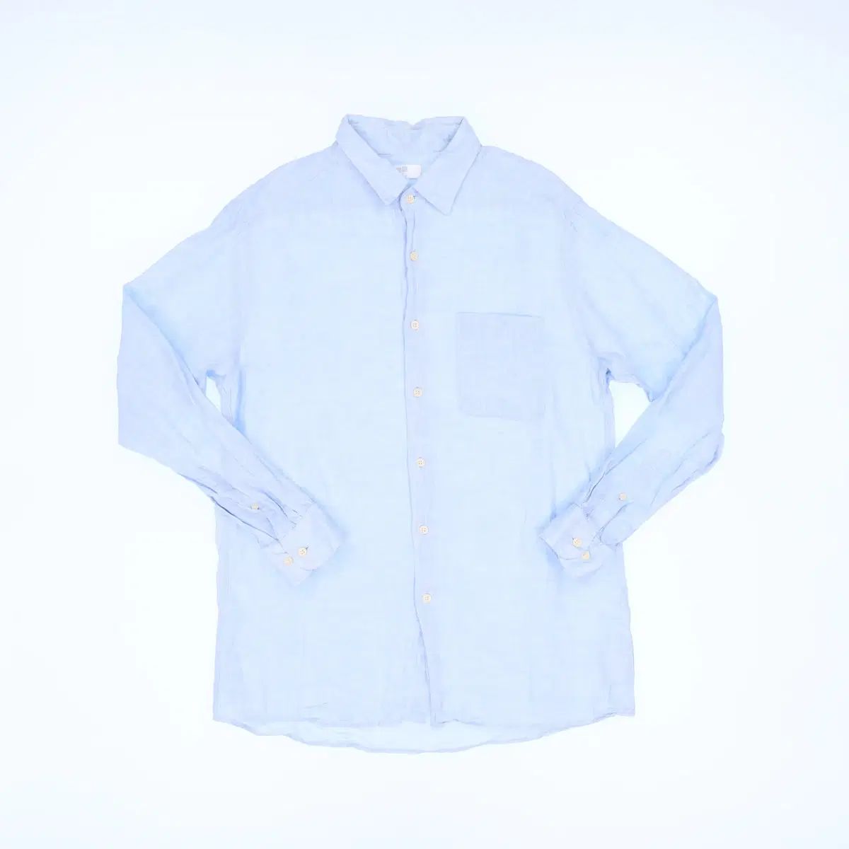 XL UNIQLO ユニクロ リネン シャツ YU LINN 0223M2