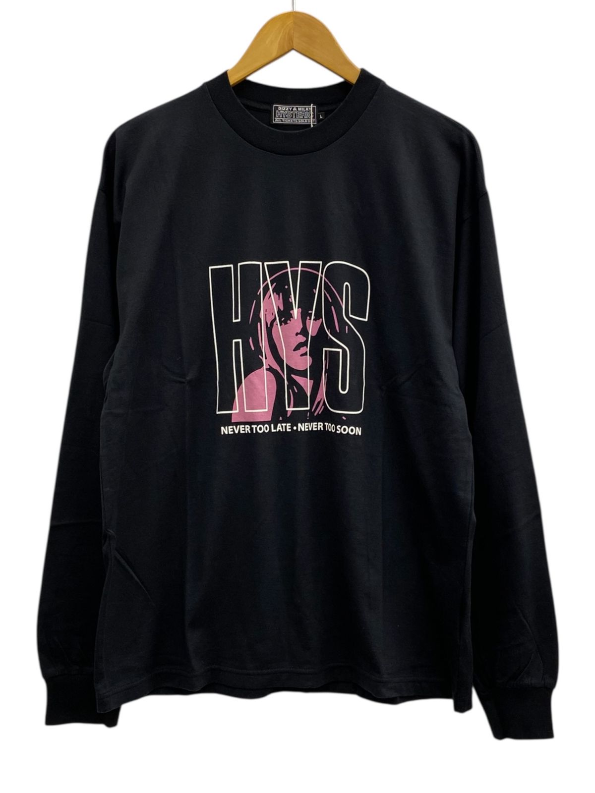 HYSTERIC GLAMOUR コミックプリント長袖シャツ Mサイズ Hysteric 