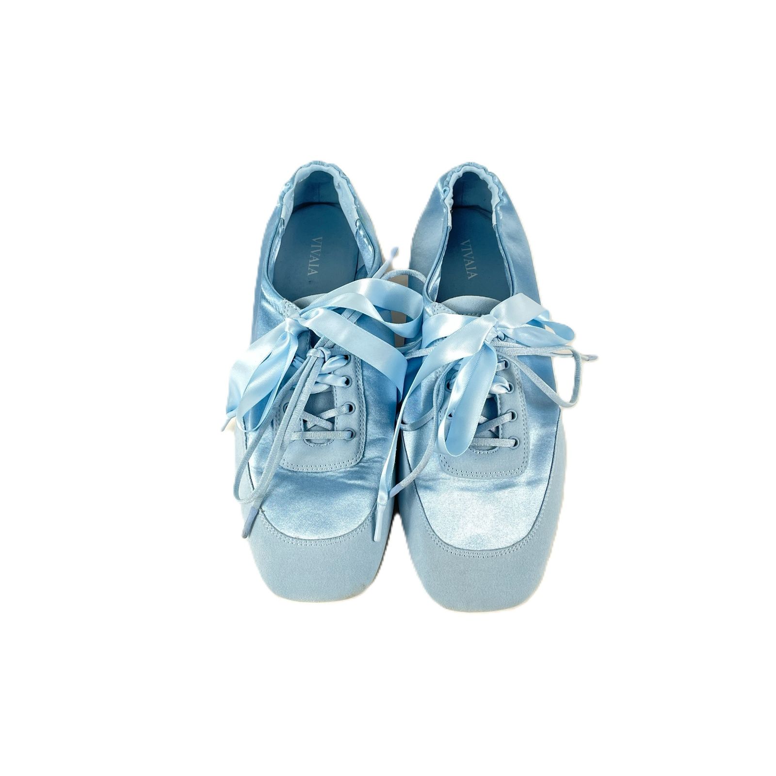 VIVAIA ビバイア SATIN CRISTINA SNEAKERINAS レースアップ サテン