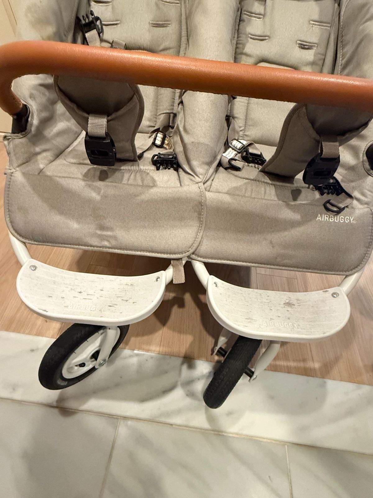 エアバギー ココダブルEX フロムバース クローバー ベビーカー 双子用 