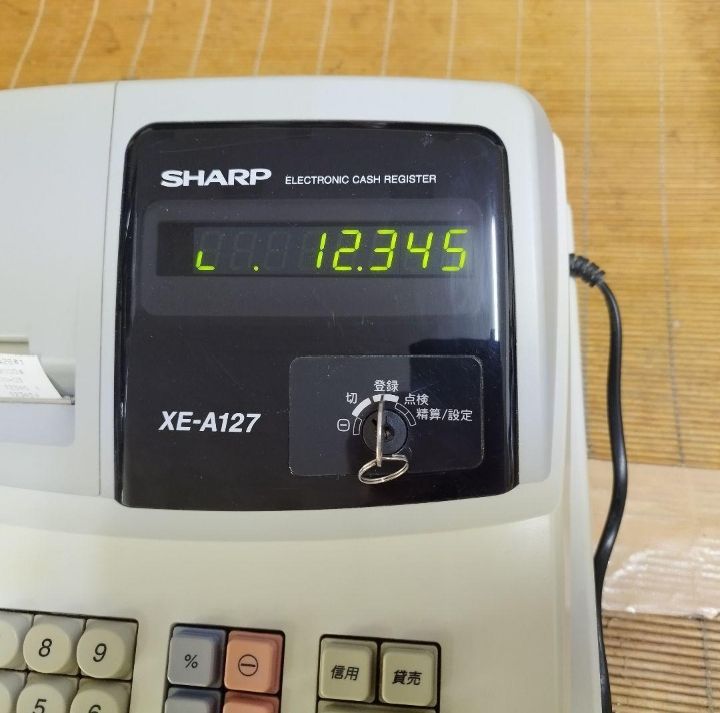 シャープレジスター XE-A127 簡単便利特殊 送料込 1270304 - メルカリ
