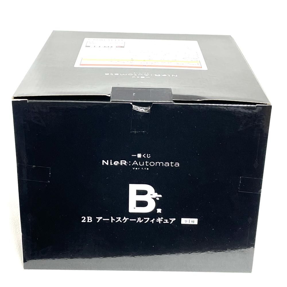 中古】未開封・箱ｲﾀﾐ)B賞 2B アートスケールフィギュア ｢一番くじ NieR