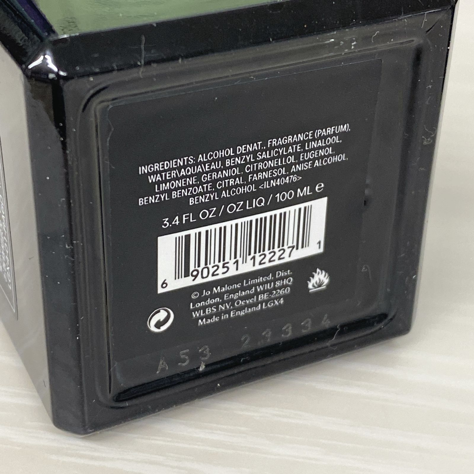 約7割 JO MALONE ジョーマローン 香水 100ml チューベローズ 