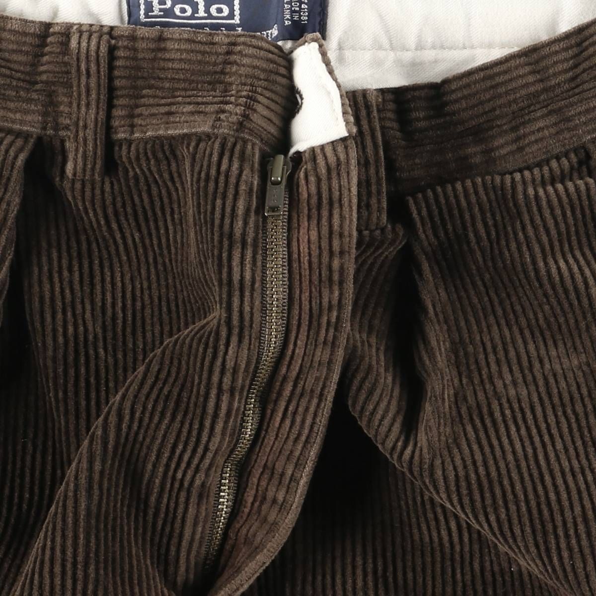 古着 ラルフローレン Ralph Lauren POLO by Ralph Lauren ツータック