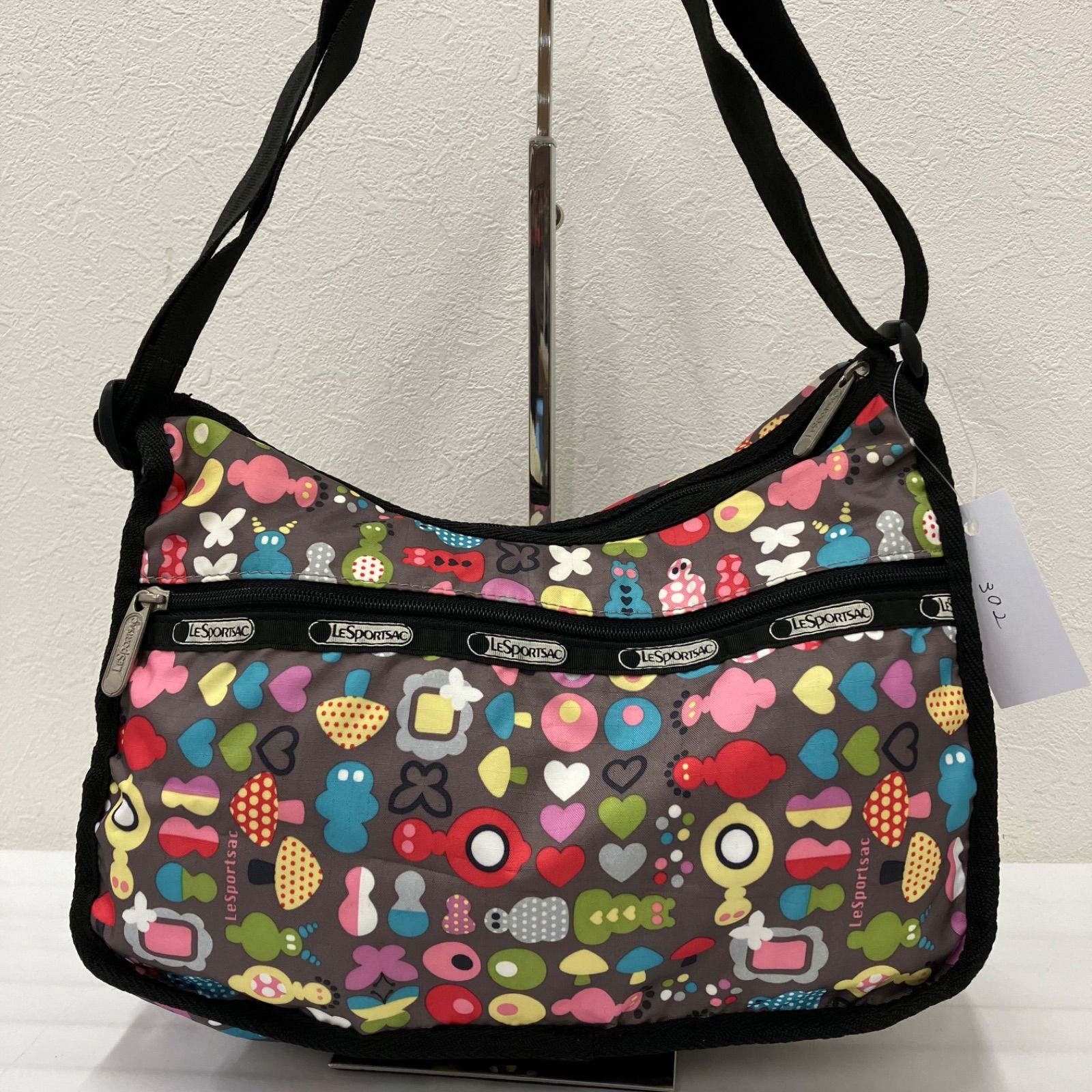 302 LeSportsac レスポートサック クラシックホーボー ショルダー 