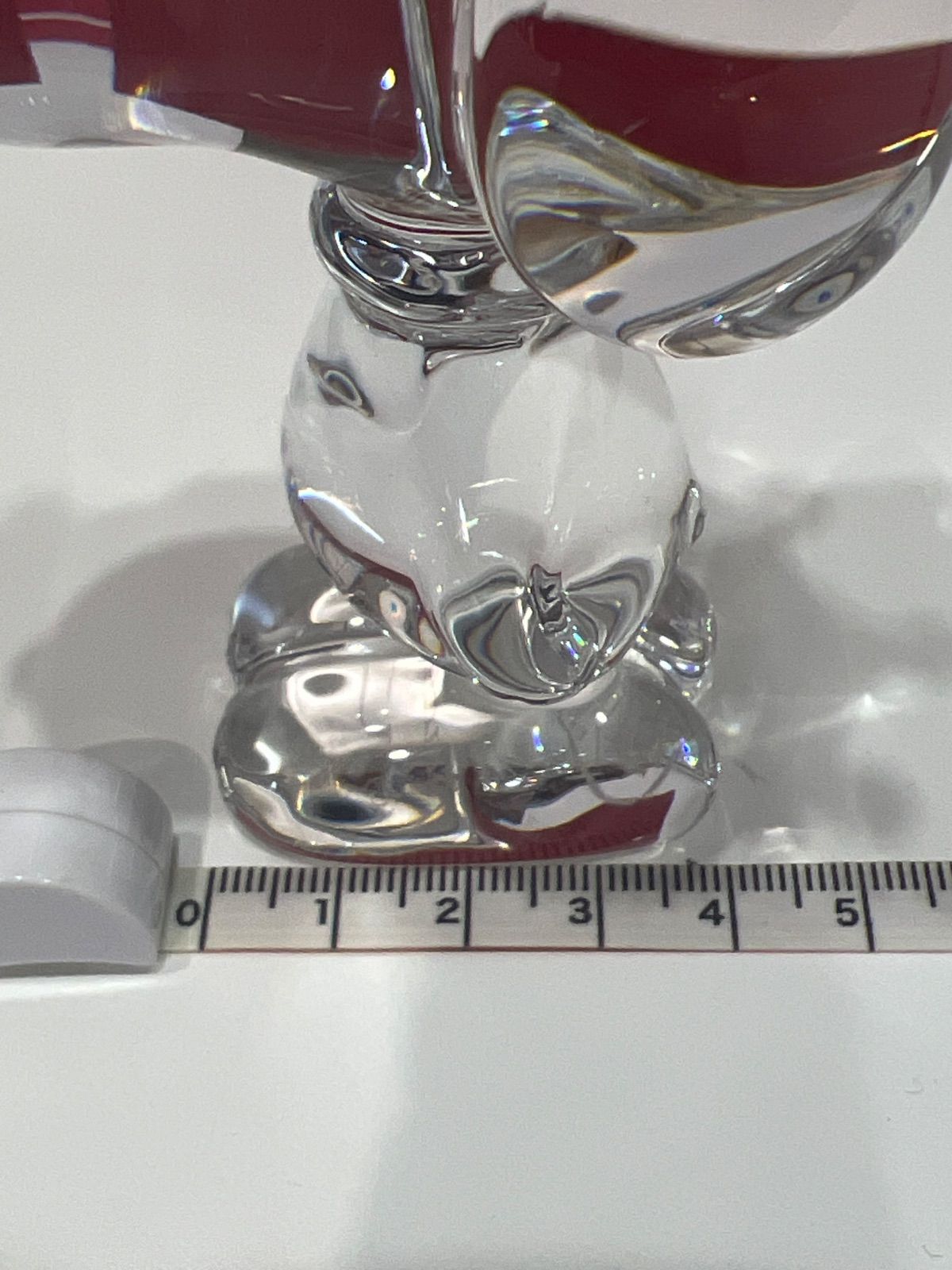 美品バカラ Baccarat 王冠を被ったスヌーピー スヌーピーキング Snoopy