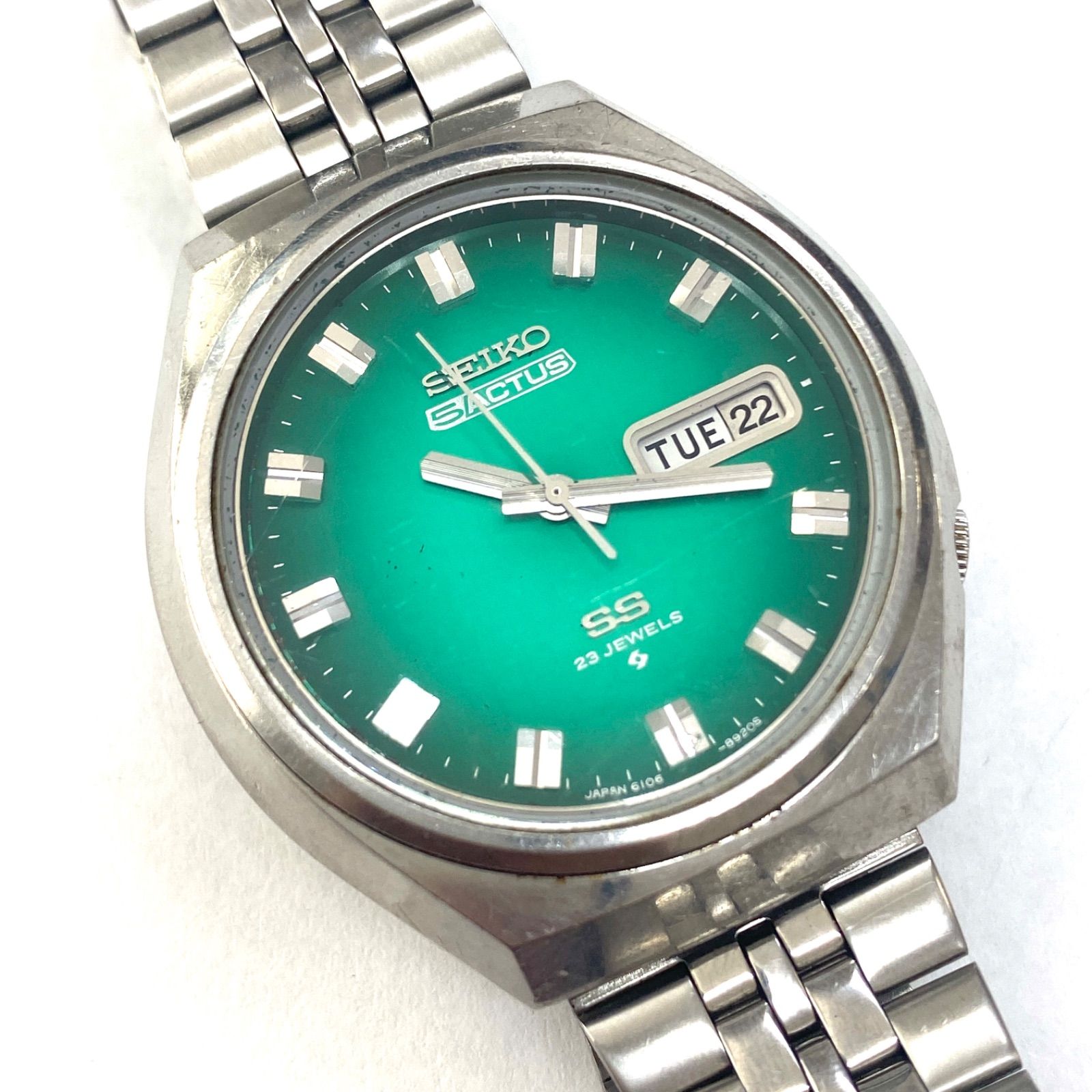 セイコー SEIKO 5ACTUS メンズ 腕時計 自動巻き 稼働中 6106-8680 
