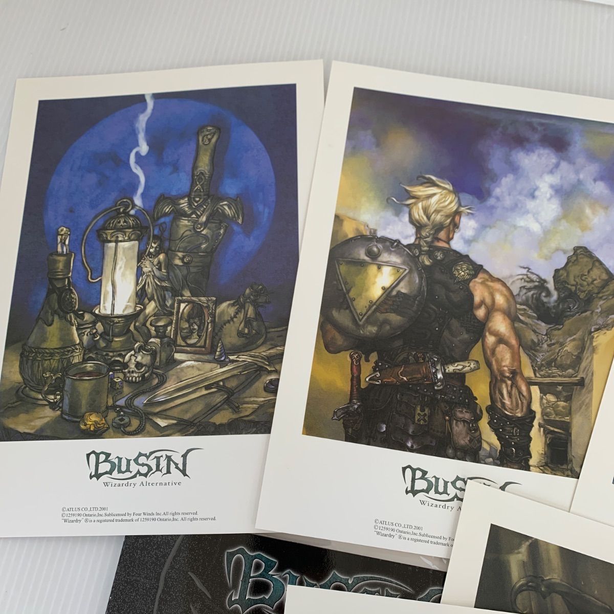 PS2 BUSIN Wizardry Alternative 特典 非売品 寺田克也 Art Frame