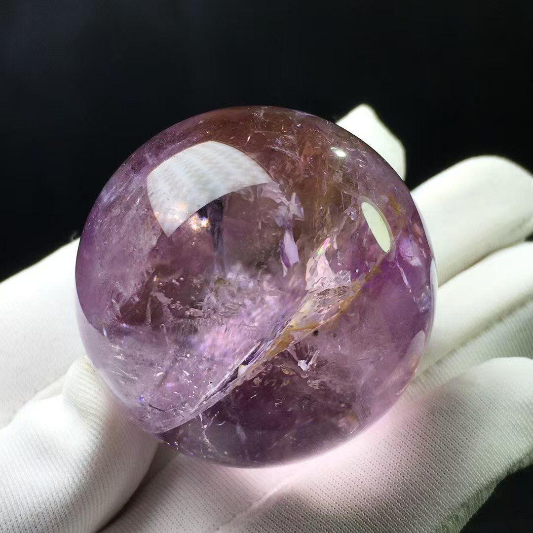 AAAAAAAA級家庭円満 天然アメジスト丸玉B0227|YS|360D フラワーアレンジメント 置物 インテリア小物
